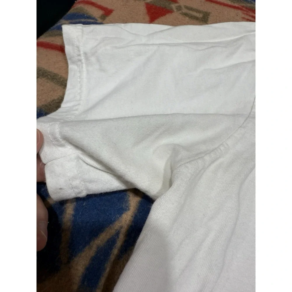 Vintage 90s Polo Ralph Lauren Kayak Oar T-Shirt XL Men's White‎ Short Sleeve